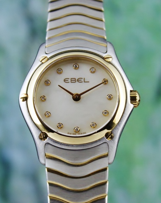 (image for) LIKE NEW EBEL LADY SIZE CLASSIC WATCH / MOP